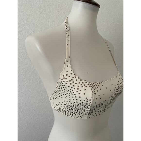 PilyQ Swim Women Bikini Top City of Stars Reversible Seamless Swimwear - Picture 3 of 9